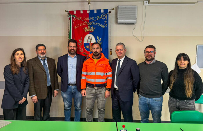 Sogesid Consegna Cantieri A Sant'Agata, 10 Gennaio 2025