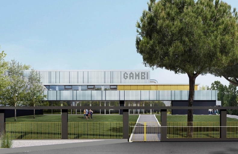Piscina Gambi Rendering