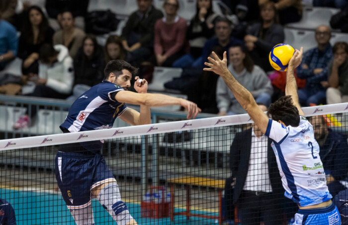 RAVENNA 2/12/2024.. VOLLEY PALLAVOLO. Consar Ravenna MA Acqua S.Bernardo Cuneo 3 1.