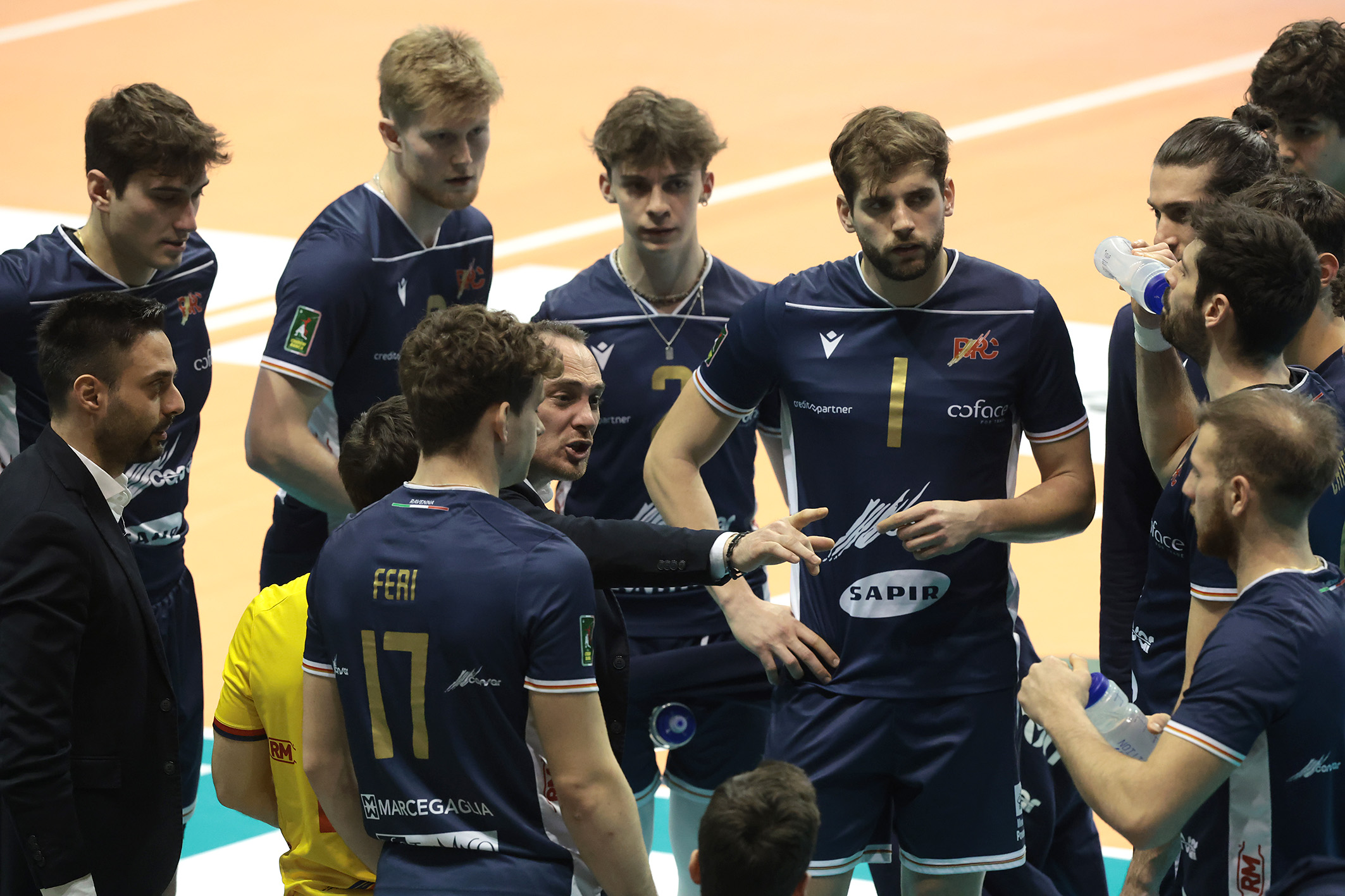 RAVENNA 2/02/2025. VOLLEY PALLAVOLO. Consar Ravenna WOW Green House Aversa.