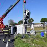 Incidente Stradala A Piangipane All'incrocio Tra Via Maccalone E Via Canala