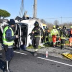 Incidente Stradala A Piangipane All'incrocio Tra Via Maccalone E Via Canala