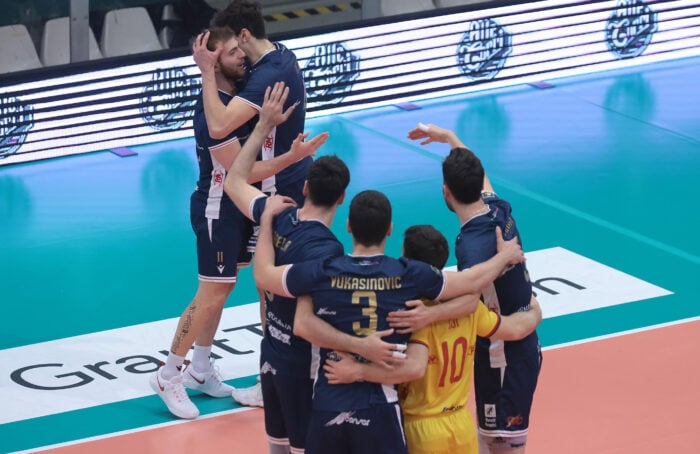 RAVENNA 23/03/2025. VOLLEY PALLAVOLO. Consar Ravenna Emma Villas Siena.