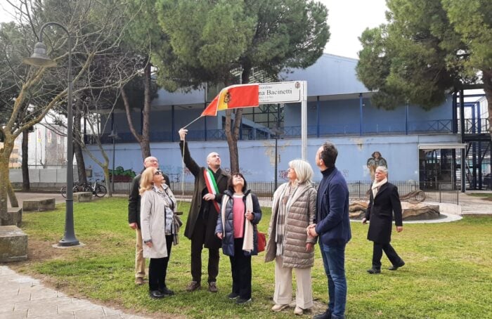 Inaugurazione Vicolo Tacchini