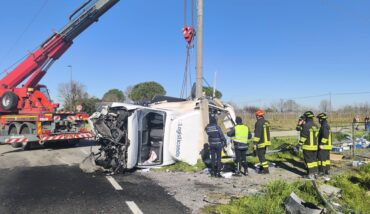 Incidente Stradala A Piangipane All'incrocio Tra Via Maccalone E Via Canala