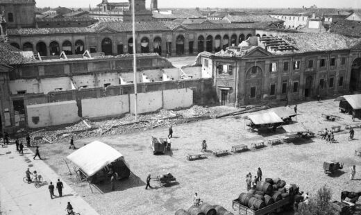 Carlo Visani Pavaglione Bombardato, 1945