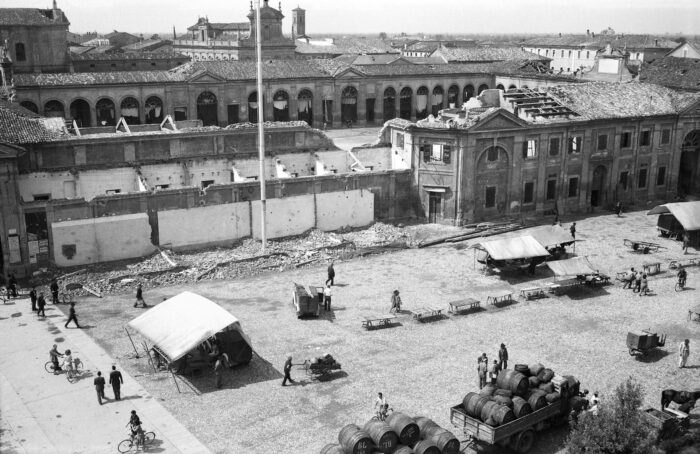 Carlo Visani Pavaglione Bombardato, 1945