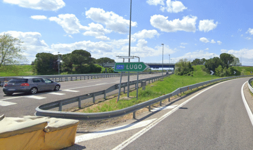Svincolo Uscita Lugo Autostrada A14 Dir Carreggiata Nord