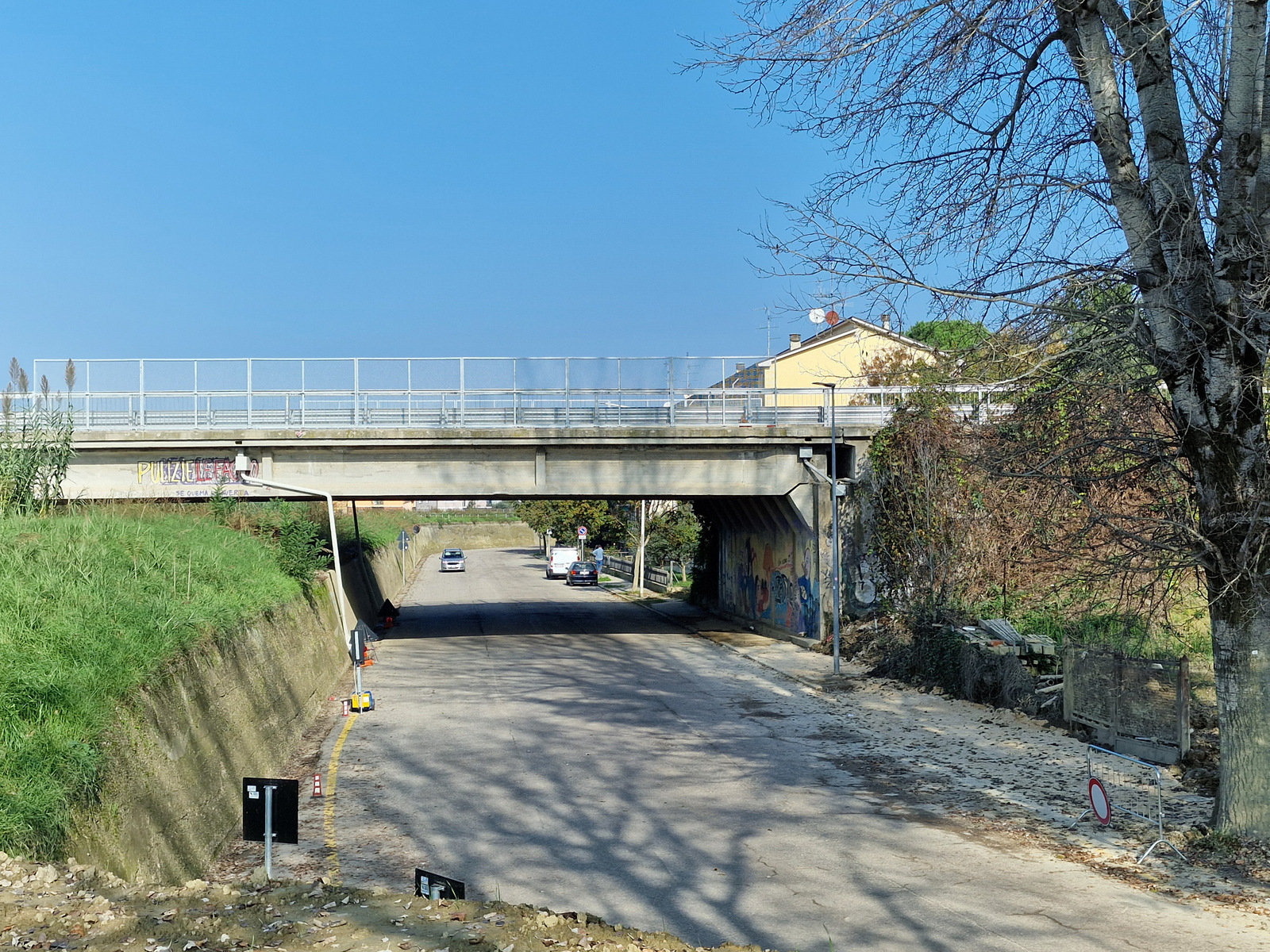 Via Cimatti Sottopasso Cavalcavia Circonvallazione (1)