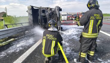 Incendio Camion A14