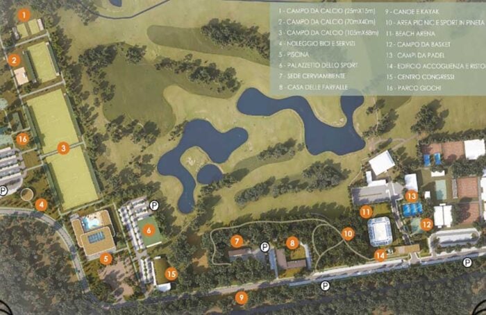 Master Plan Cittadella Sport Mima