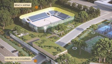 Rendering Beach Arena Citta Sport Mima