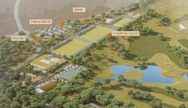 Rendering Campi Calcio Cittadella Sport Mima