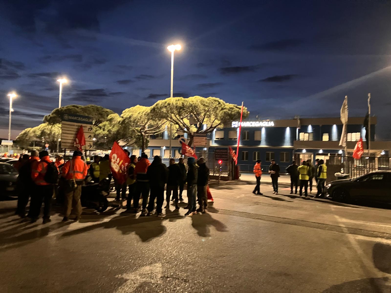 Sciopero Appalti Marcegaglia 2