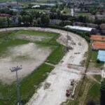 Lavori Bike Park Ex Ippodromo (foto Orano Boschi 3 Maggio 2025)