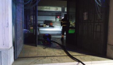 Incendio Mercato Coperto Russi