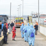 Sbarco Migranti Nave Ong Solidaire Fabbrica Vecchia Marina Ravenna