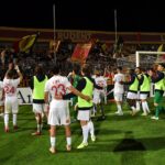 Calcio Ravenna Pistoiese Festa Tifosi Curva Mero