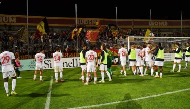 Calcio Tifosi Ravenna Pistoiese Festa Fine Partita