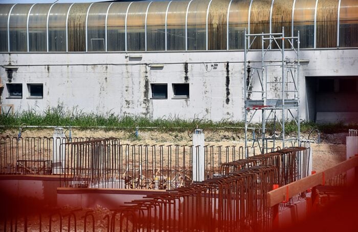 Cantiere Piscina Comunale Ravenna Maggio 2025