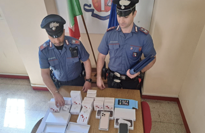 Carabinieri Lugo Contraffazione