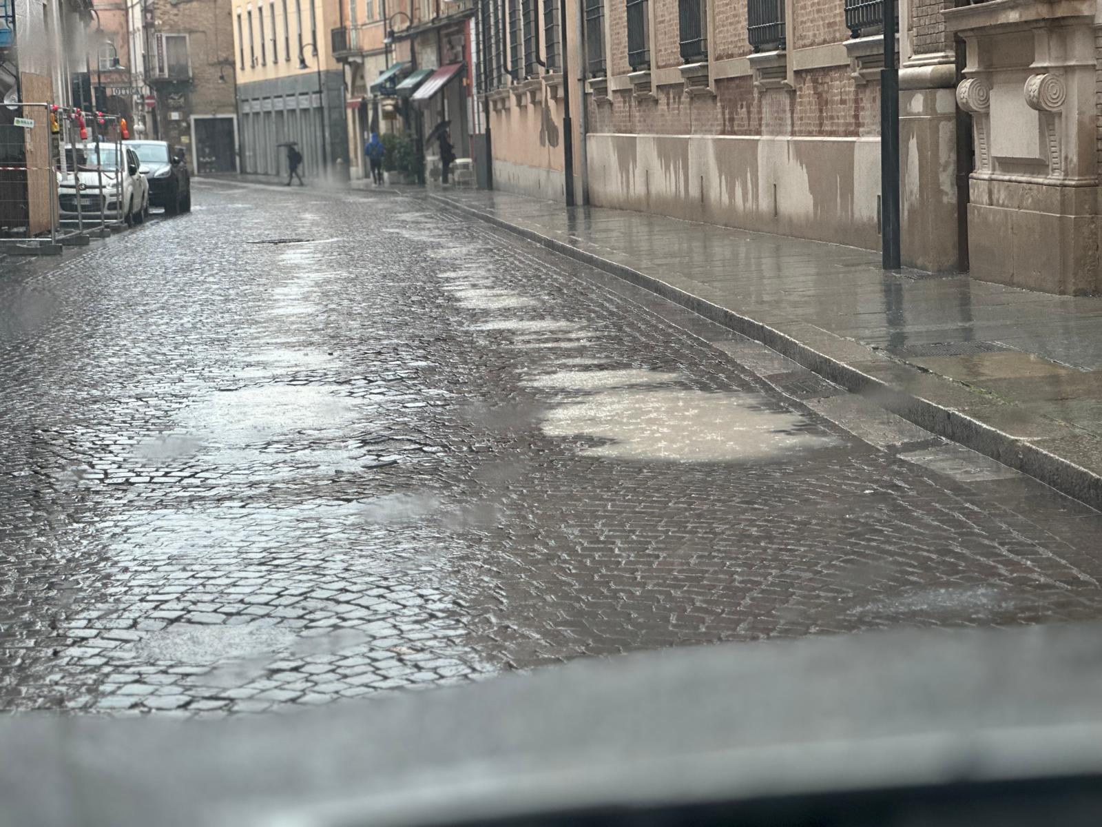 Via Mariani Allagata