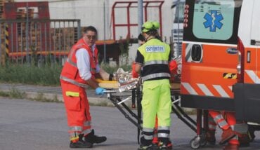 RAVENNA19/09/2013. INCIDENTE SUL LAVOROALL' EX ZUCCHERIFICIO DI MEZZANO