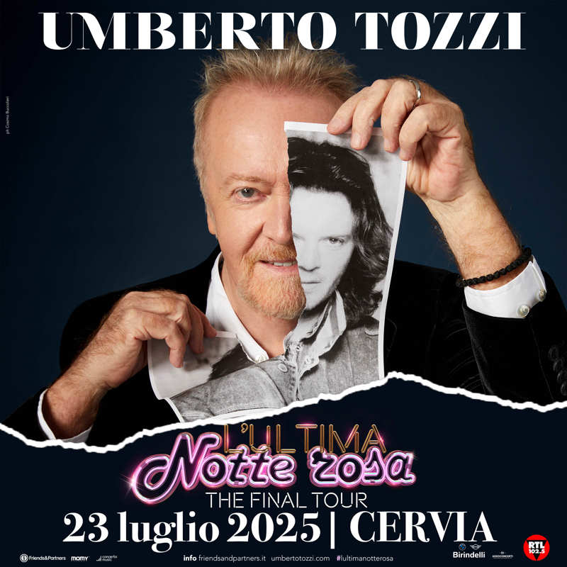 Umberto Tozzi CERVIA Locandina 800x800