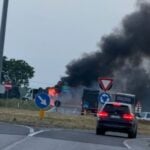Incendio Romea 4 Giugno 2025