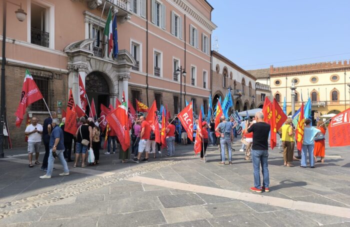 Sindacati Piazza Ravenna Sicurezza Lavoro