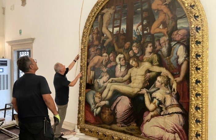 01 Disallestimento Dell'opera Di Vasari Al MAR