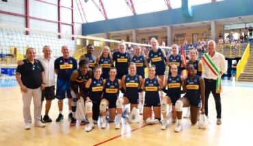Nazionale Pallavolo Femminile A Cervia 