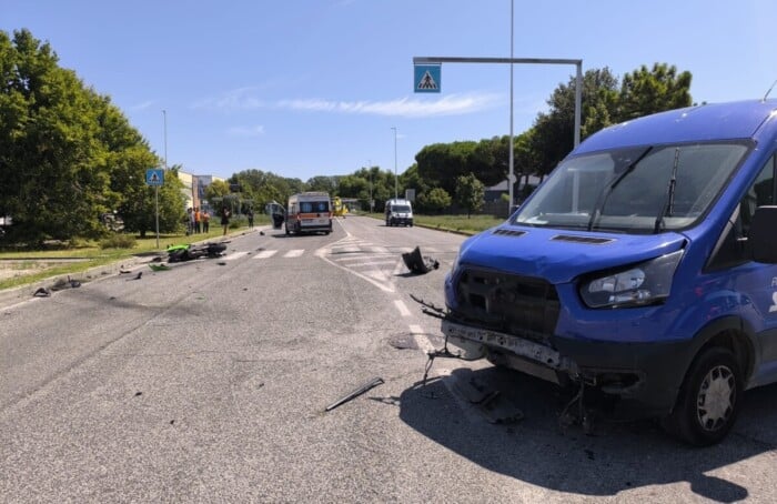 Incidente Furgone Moto