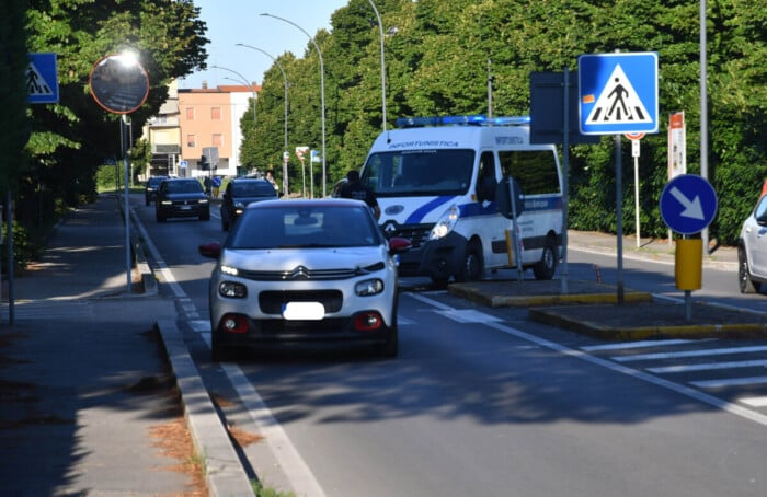 Incidente viale Po Ravenna 8 agosto 2025