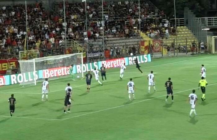 Il secondo gol di Tenkorang