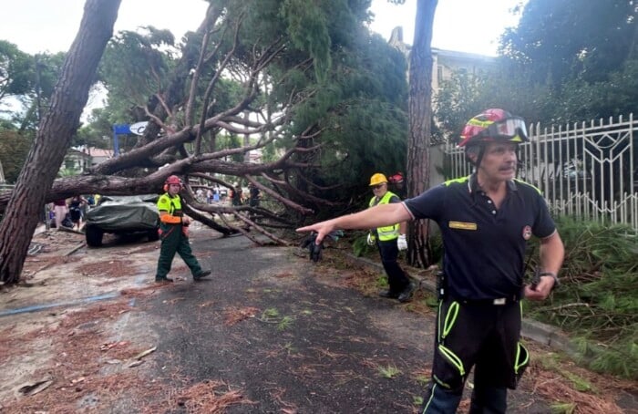 Protezione Civile Cervia tempesta