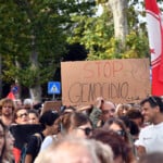 Sciopero per Gaza corteo Ravenna