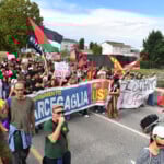 Sciopero per Gaza corteo Ravenna