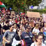 Sciopero per Gaza corteo Ravenna