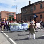 Sciopero per Gaza corteo Ravenna