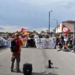 Sciopero per Gaza corteo Ravenna