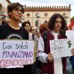 Sciopero per Gaza corteo Ravenna