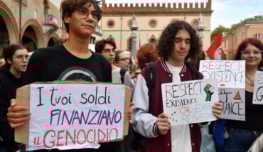 Sciopero per Gaza corteo Ravenna 