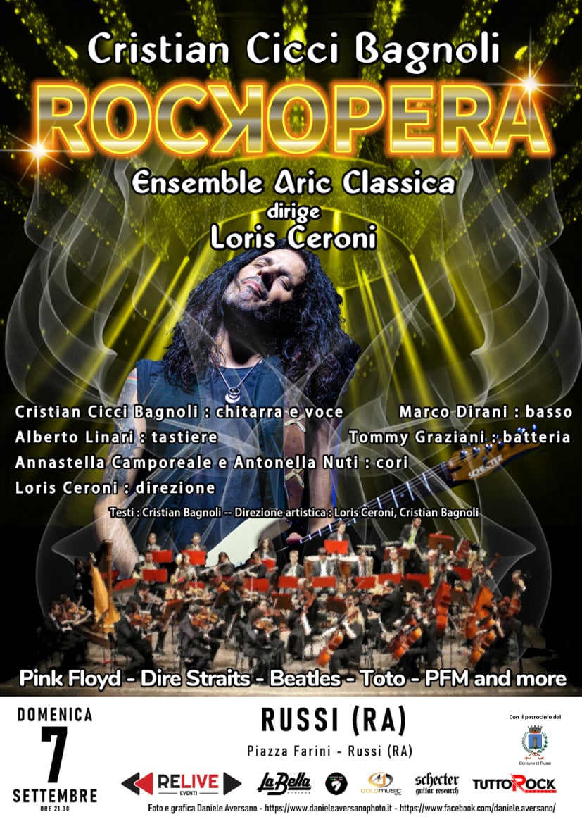 CS 132 RockOpera LOCANDINA RUSSI