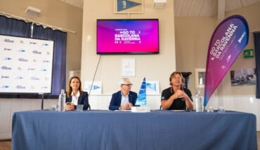 Go To Barcolana Da Ravenna Isabella Malagoli, Giovanni Ceccarelli E Dean Bassi (da Sx) Tavolo Pres. 