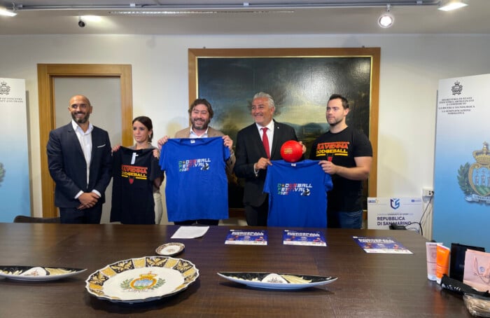 conferenza stampa dodgeball