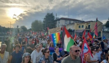 Corteo Pro Palestina Darsena 
