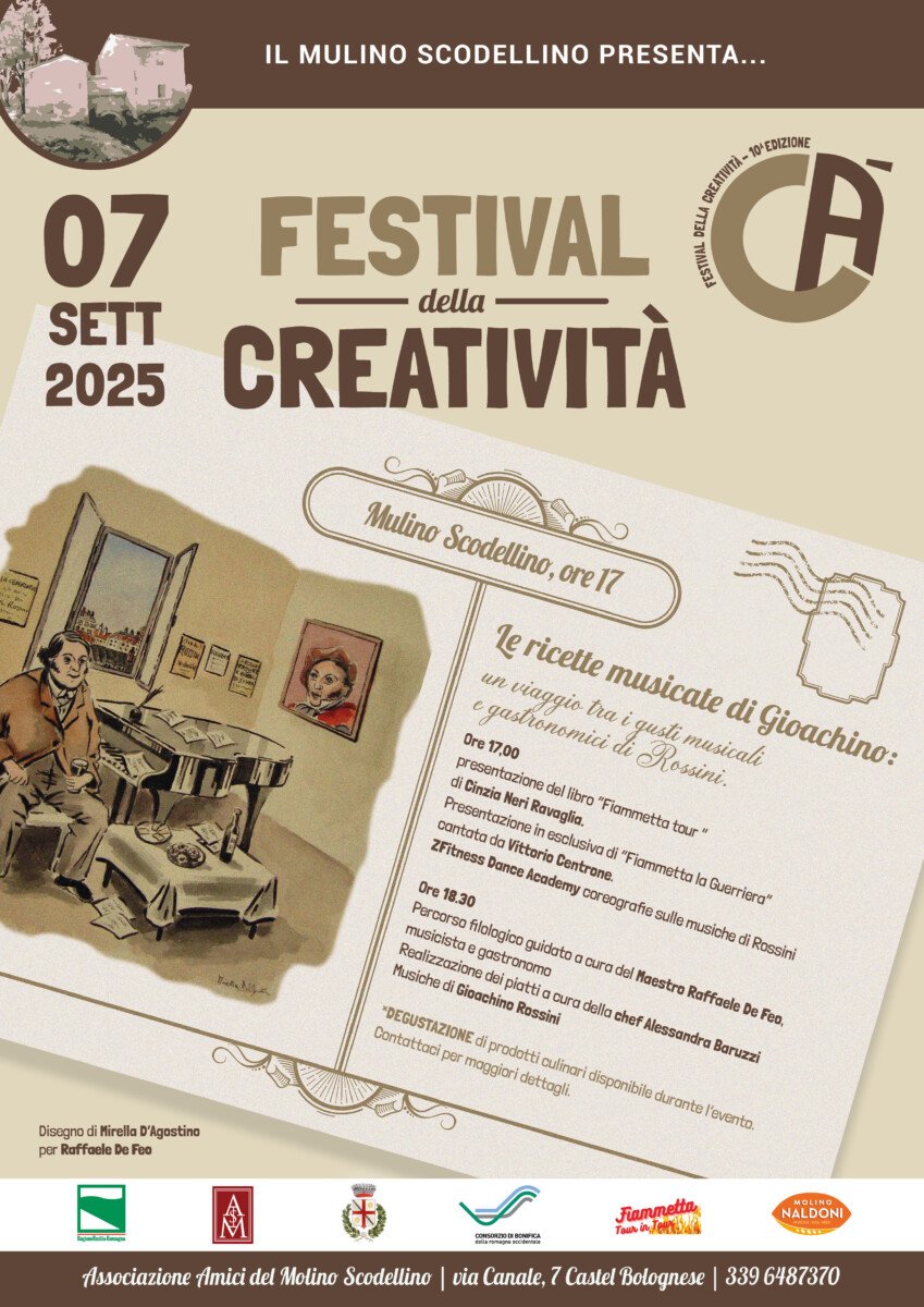 Festival Creatività 2025 Locandina A3