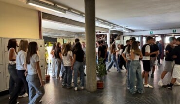 Primo Giorno Scuola Ragazzi Alunni 