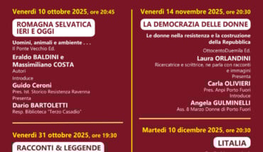 2025 Porto Fuori Incontri Biblioteca Locandina